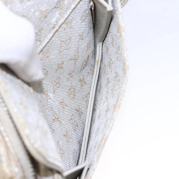 LOUIS VUITTON Monogram Shine McKenna Shoulder Bag Gold M92363 LV Auth 141900 - Picture 13 of 16